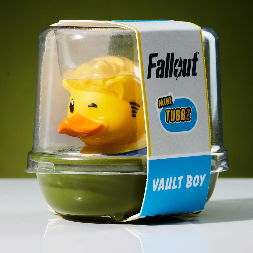 TUBBZ Mini Vault Boy Collection Vinyl Rubber Duck Figure Official Fallout Merchandise Video Games - - Sci-Fi TV, Movies,