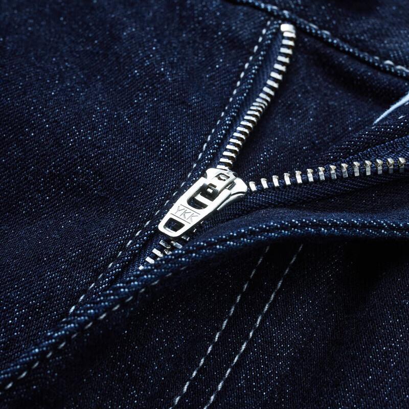 JOEONE Мужские базовые джинсы из эластичного денима прямого кроя