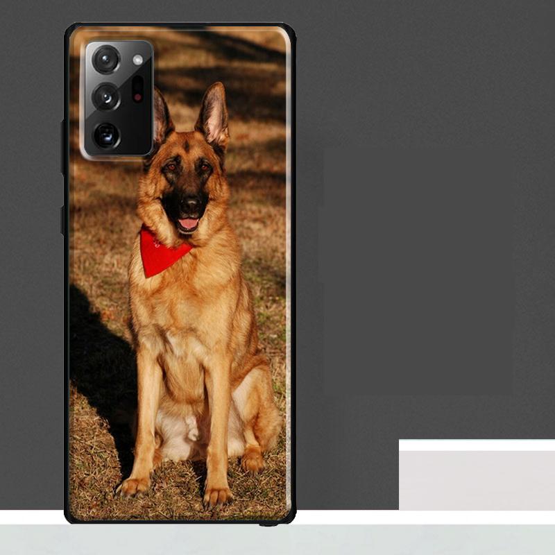 Чехол для телефона Samsung Galaxy S25 S24 S23 Ultra S9 S10 S20 S21 S22 Plus S23 FE S25 FE с изображением Немецкой овчарки