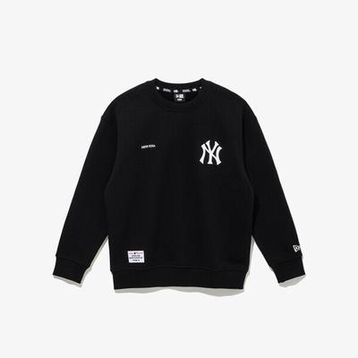Толстовка New Era Kids с логотипом команды Yankees Черная 14863829