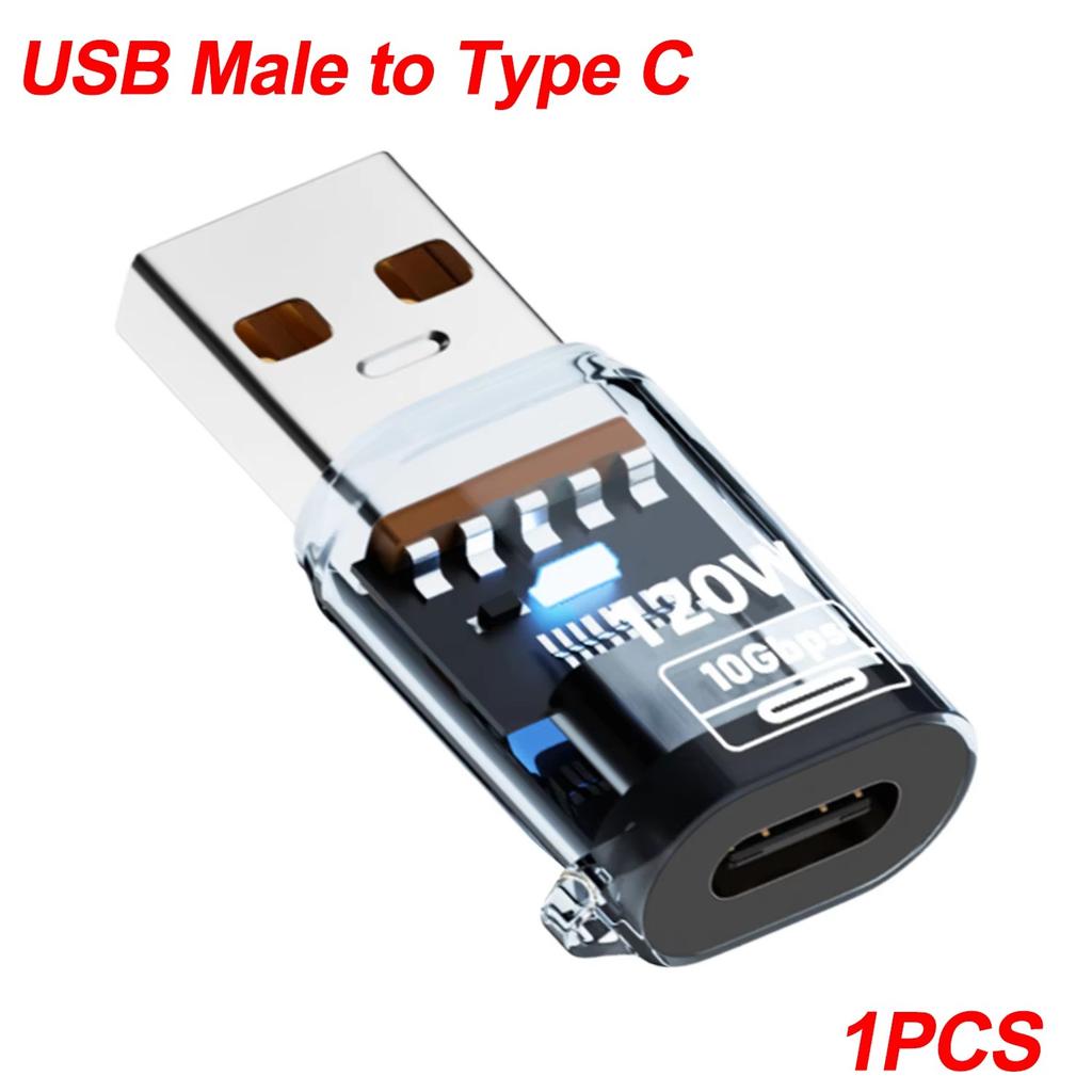 OTG USB C Female To USB A Male Adapter Converter High Speed Transfer for IPhone 16 15 IPad Tablet for Samsung Galaxy Android