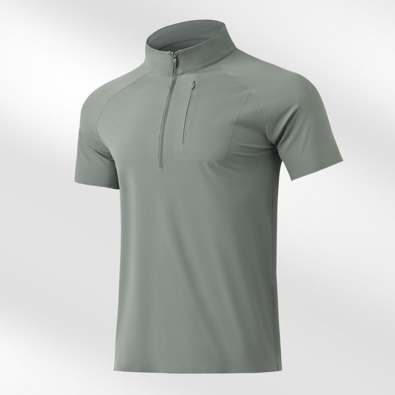 Polo Shirt Men Women Ice Silk Summer Breathable Sport Tshirt For Running And Cycling