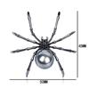 T&T Fashion Women Rhinestone Faux Pearl Spider Brooch Pin Corsage Lapel Jewelry Gift