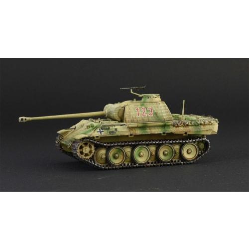 Italeri 1/56 Немецкий танк Sd.Kfz.171 Panther Ausf.A времен Второй мировой войны Пластиковая сборная модель IT25752