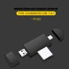 Портативный картридер для карт памяти Картридер Type-C USB 2.0 Картридер-записывающее устройство для телефона, планшета