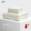 Snowflake Velvet Bath Towel Set of Two, High-Quality Absorbent Quick-Drying Non-Shedding Towels for Men And Women, Home Use, Off-White