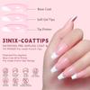Press On Nails, клей для ногтей в комплекте, бесконечный, французский, очень короткий размер, квадратная форма, в комплекте 150 гвоздей, 2 г клея