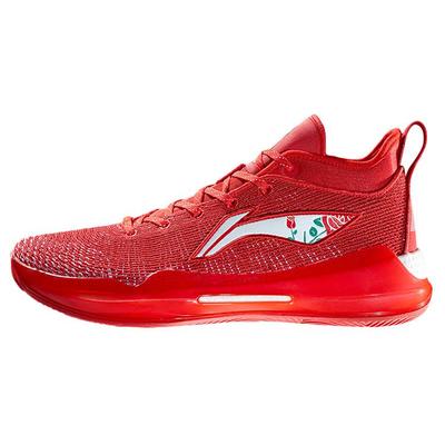 Баскетбольные кроссовки Li Ning YuShuai 13 Мужские Средние Огненно-красные ABAQ013-3