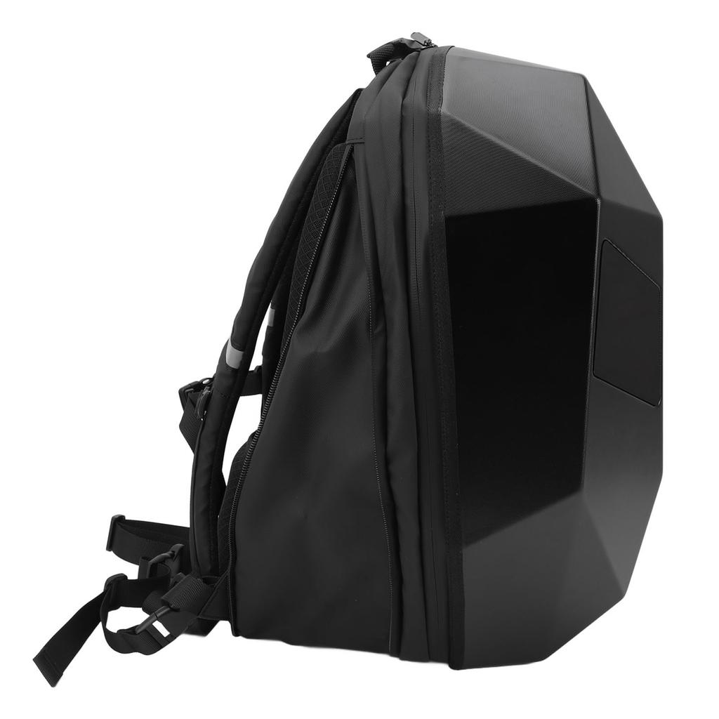 Светодиодный рюкзак DIY Pattern Hard Shell Шлем Сумка для ноутбука Мотоциклетный рюкзак для велоспорта Путешествия