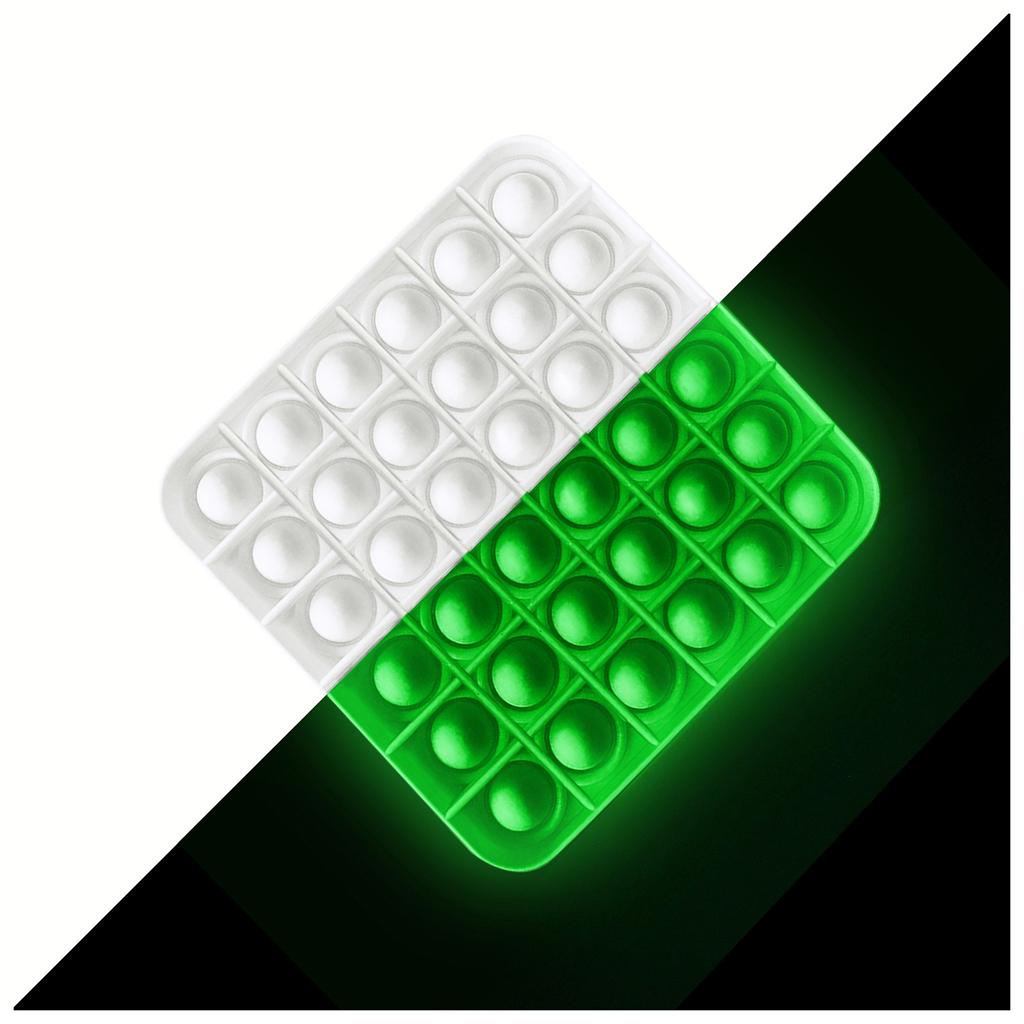 Светящаяся в темноте сенсорная светящаяся игрушка для снятия стресса Push Bubble