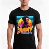 Jimmy Buckets Miami Outrun TShirt Summer Casual Cotton Tee Oversized Streetwear Tops Vintage Graphic Print Unisex Unisex Women