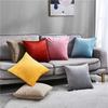 Solid Color Velvet Pillowcase Huddle Pillowcase Nordic Vintage Style Cushion Cover Home