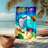 Ultra-Soft Beach Towel with Zig & sharko Theme,Ideal for Pool - Camping, Diving - Perfect Travel Essential, Vibrant Beach Towel.