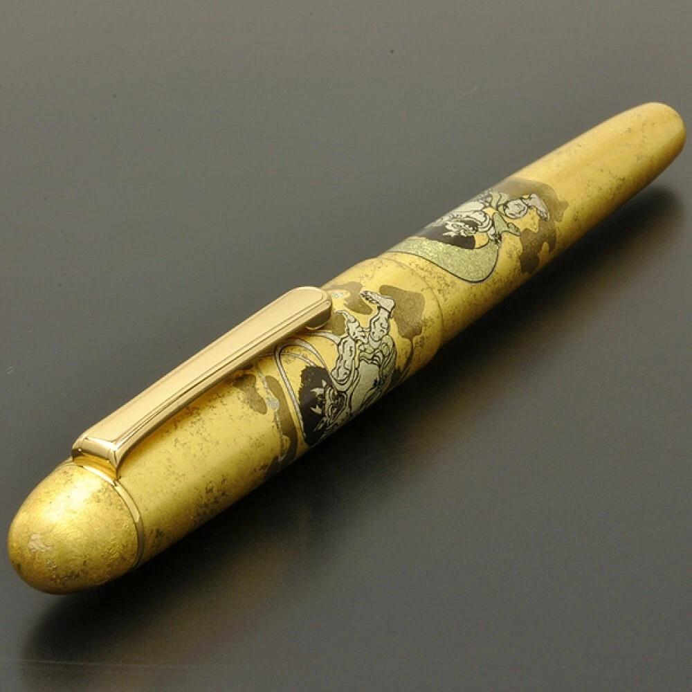 Platinum #3776 Century Maki-e Fountain Pen Fujin Raijin M Nib PNB-35000H#3-3