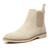 Men's Classic Retro Chelsea Boots Cow Suede Genuine Leather Mens British Style Ankle Boot Men Short Boots High-top Casual Shoes