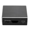 Digital Optical Fiber Analog HDMI Audio Splitter Aluminum Black 4K Sound ConverterBlack