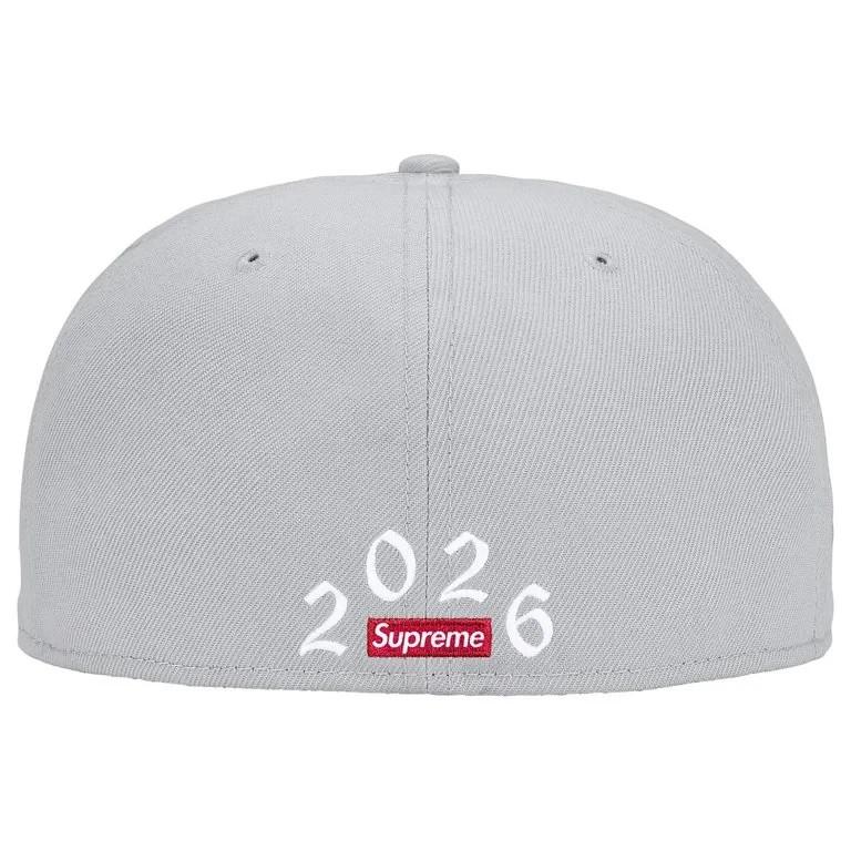 Supreme Devil S Logo New Era Grey