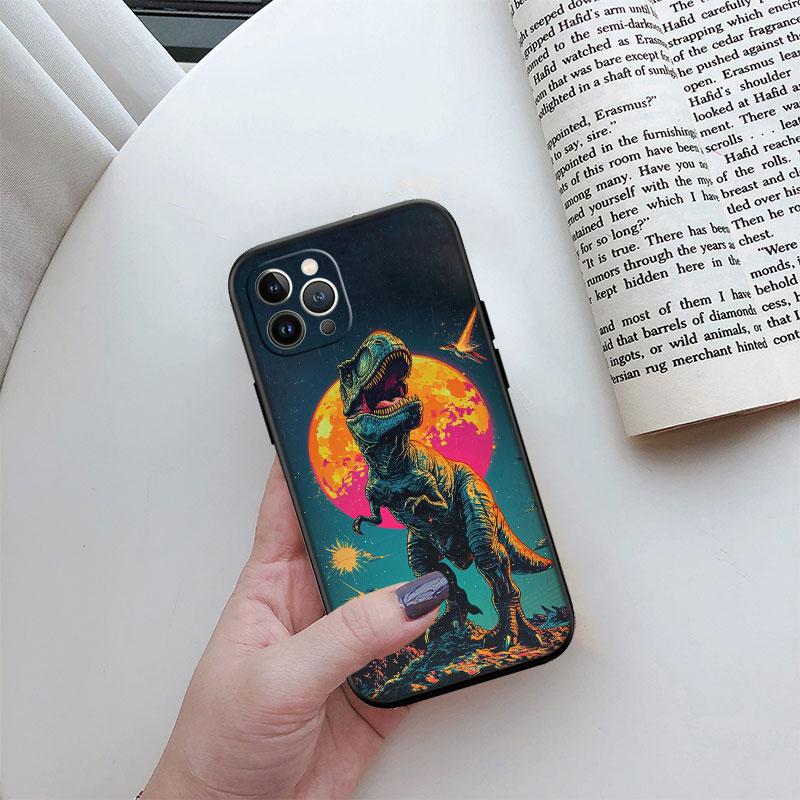Dinosaur Phone Case for OPPO A40 A60 A80 A15 A16 A17 A54 A54S A53 A53S A56 A57 A98