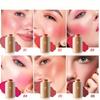 6 Colors Matte Waterproof Cream Blush Stick for Lips and Cheeks
