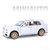 1/24 Rolls Royce Cullinan Black Badge Модель из сплава Игрушка Литые Металлическое литье Звук и свет Игрушки-машинки Транспортное средство