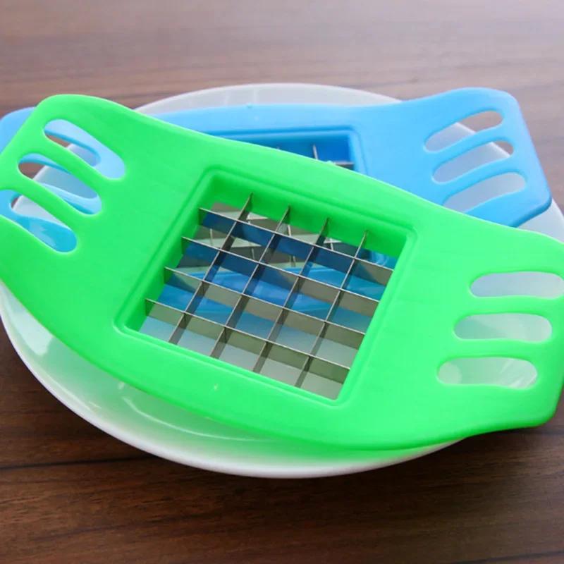 Бытовая картофелерезка, Многофункциональная овощерезка, Фрукто-овощерезка, Картофелерезка для фри, Безопасный кухонный инструмент