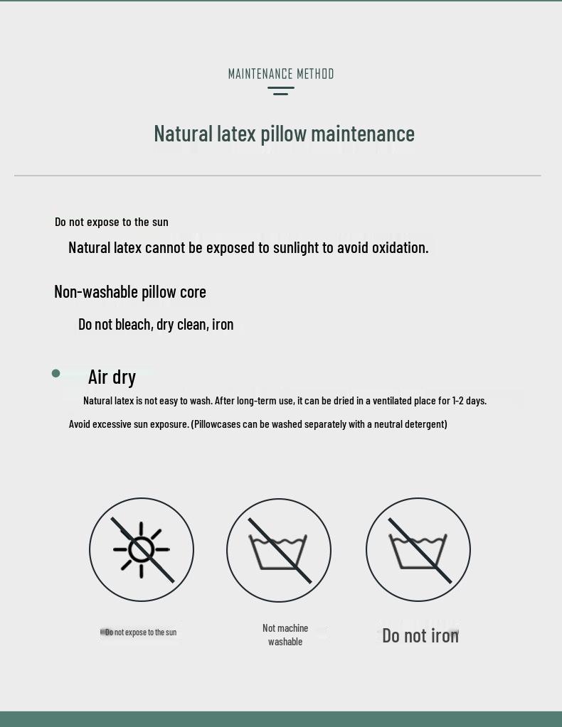 Thailand Children's Latex Neck Support Pillow - Wolf Tooth Design