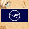 Модный принт L-Lufthansa Полотенце для сушки Полотенце для ванны Применимо для легкого плавания Кемпинга Йоги Пляжа Вне
