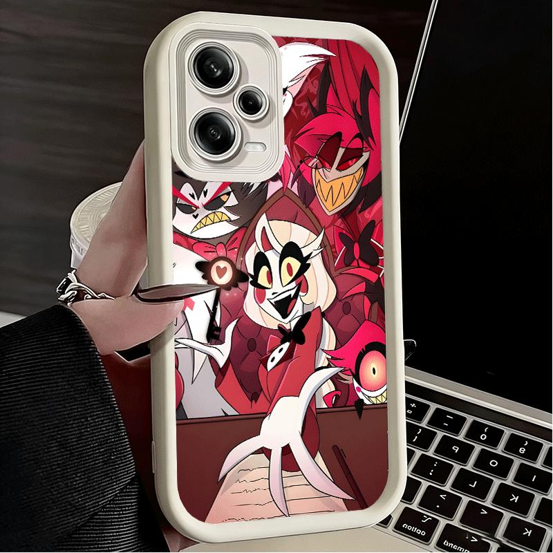 Мягкий чехол для телефона Hazbin Hotel Anime для Xiaomi Poco X7 X6 X5 Pro X4 Gt X3 F7 Ultra M8 M7 Redmi 15C 15 14C 13 13C 12 12C 10 10C