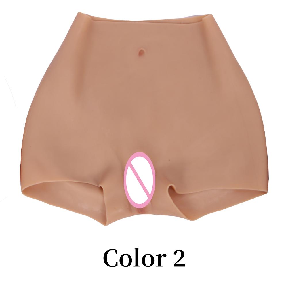 Silicone Realistic Fake Vagina Pants Cosplay Underwear Crossdressing Drag Queen Women Panties Crossdresser Transgender Gay