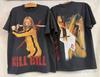Винтажная футболка KILL BILL UMA 2003 90-х, Промо фильма, Размер XL, Однострочная строчка, РЕПРИНТ