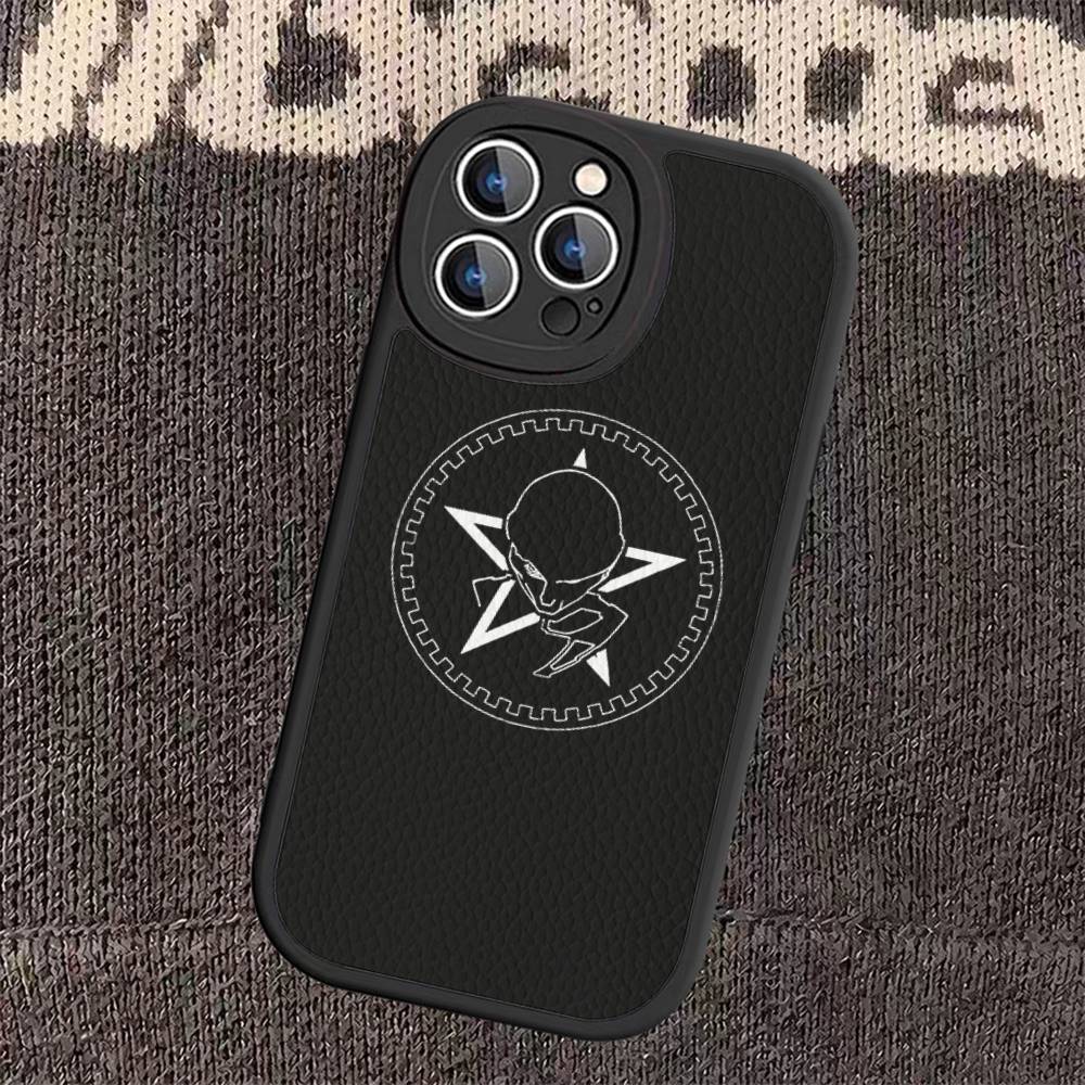 The Sisters Of Mercy Band Phone Cover For IPhone 16 15 14 13 12 11 Pro Max Plus Leather Soft Case