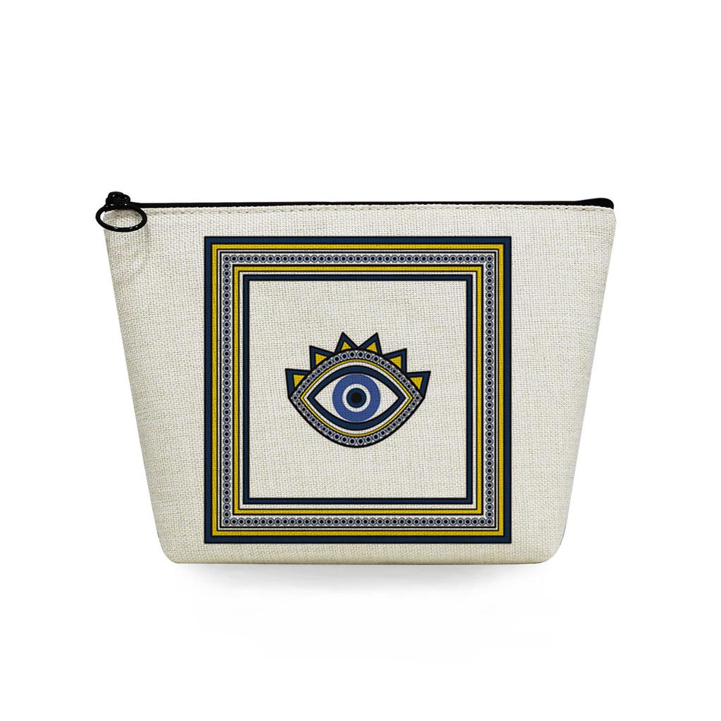 Женская косметичка с принтом глаз, для туалетных принадлежностей, органайзер для путешествий, 6769