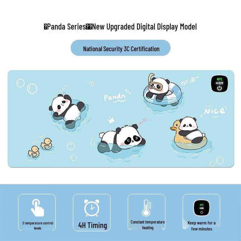 Panda Heated Desk Mat