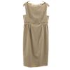 FOXEY NEW YORK сделано в Японии Мини-платье без рукавов 38 Пепельно-коричневый Женский Б/У