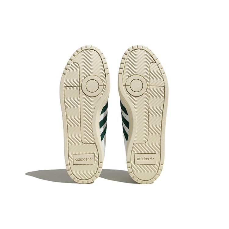 Adidas Originals Ny 90 Полоски Кожа Повседневные Нескользящие Легкие Низкие Кроссовки Унисекс Кроссовки Белый Зеленый HQ4272