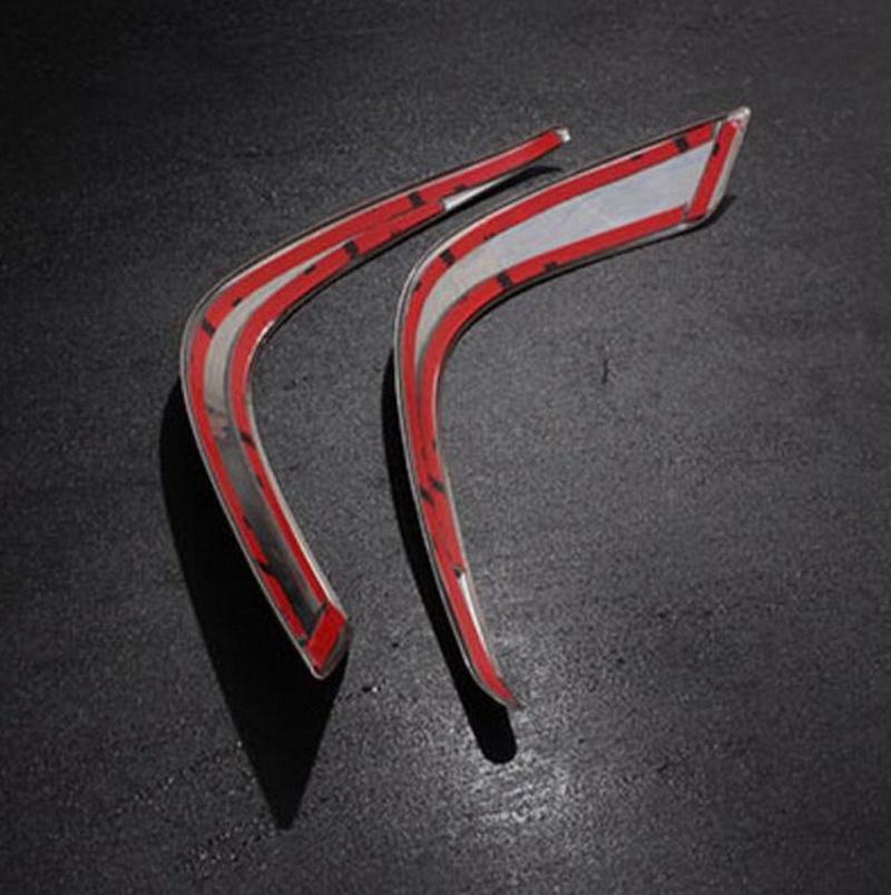 Для Mazda Atenza M6 2013-2016 аксессуары 2x передние противотуманные фары накладка чехол украшение для бровей