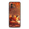 Cute Red Fox Phone Case Cover for Xiaomi Mi 15 14 13 12 11 Ultra 14T 13T 12T 11T 10T Pro Lite 5G Shockproof Soft TPU Capas Bags