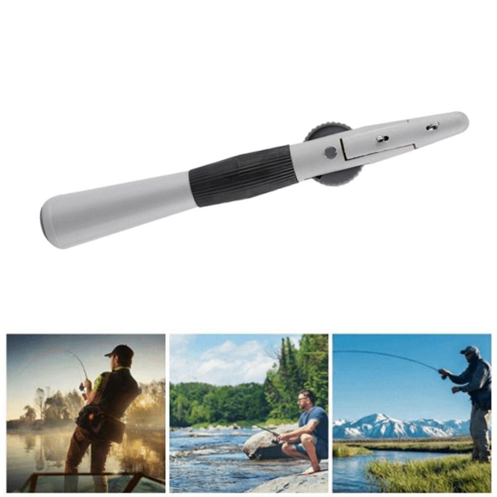 2PCS Durable 14cm Fishing Hook Tying Tool ABS Lightweight Fishing Knot Tying Tool Fishing Line Tie Tool Fishing Tools