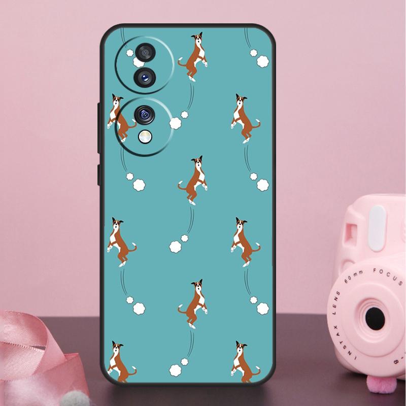 Чехол с собакой породы боксер для Honor 400 Pro 200 50 70 90 X9a X9b X9c X9d X8a X8b X8c Magic 7 Lite 5 6 8 Pro