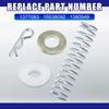 Durable Car Metal Gear ShiftsLever Linkage Bushing Kit for C1500 C2500 C3500 K1500 K3500 R1500 R2500 R3500 V10 V30 V3500