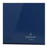 На Длинный кошелек с круглой застежкой-молнией Частичная 555616 Черный [Lanvin Blue] Мужской [01]