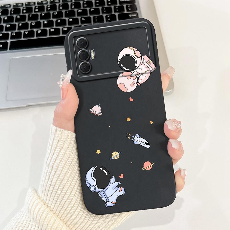 For Tecno Spark 8P Case Cute Astronaut Cartoon Panda Dragon Cover for Tecno Spark 9T India KG7H Spark8P Capa Funda Soft Silicone