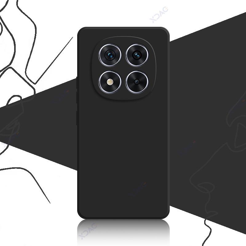 Роскошные двухслойные чехлы для Redmi Note 14 Pro 5G с полной защитой от ударов, задняя крышка RedmiNote14Pro Square Liquid Silicone Coque Shield