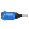 Professional Cartridge Tattoo Grips Adjustable Needle Length Aluminum Alloy Tattoo HandleBlue