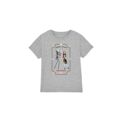 Кошмар перед Рождеством Детская/Подростковая Страшные Праздники Джек Салли Футболка