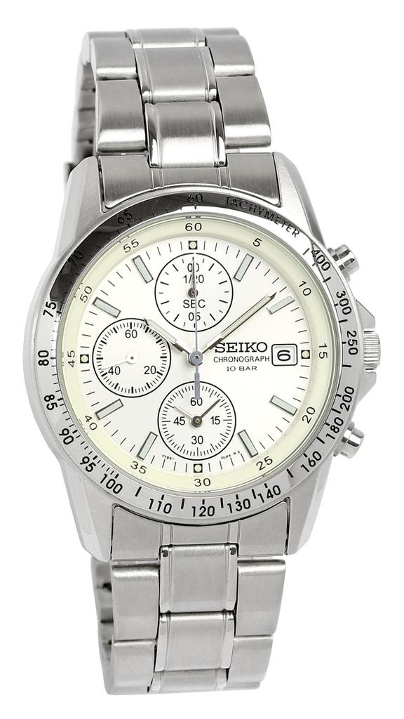 Seiko SEIKO SPIRIT Spirit Watch Chronograph 10 ATM Water Resistant Quartz Lumibrite Men's