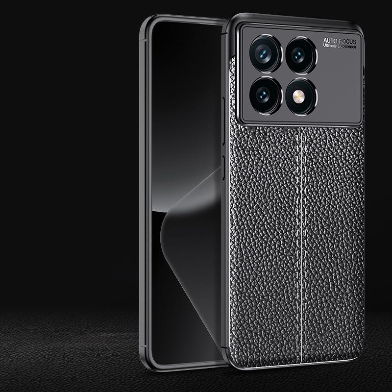 Чехол для Poco X6 Pro, чехол для Xiaomi Poco X6 Pro, противоударный защитный чехол для линз, задняя броня из ТПУ, мягкая кожа, Fundas Poco X6 Pro