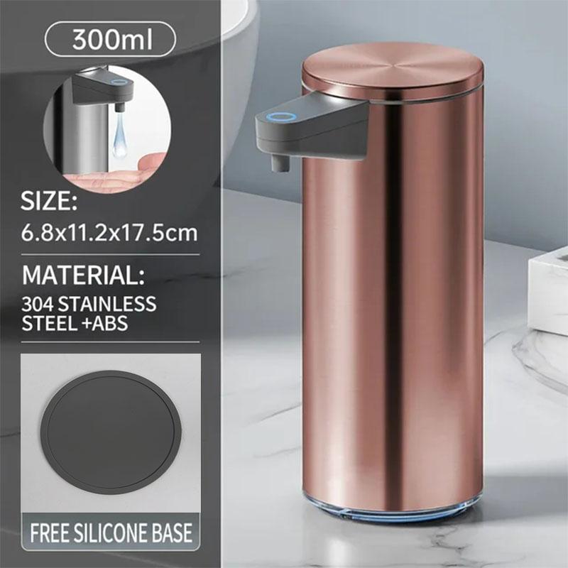 Автоматический дозатор мыла-пены для дома, кухни, электрический, с инфракрасным датчиком, пенообразователь, из нержавеющей стали, для ванной комнаты, дозатор жидкого мыла