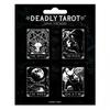 Deadly Tarot Виниловая наклейка (Упаковка из 4 шт.)