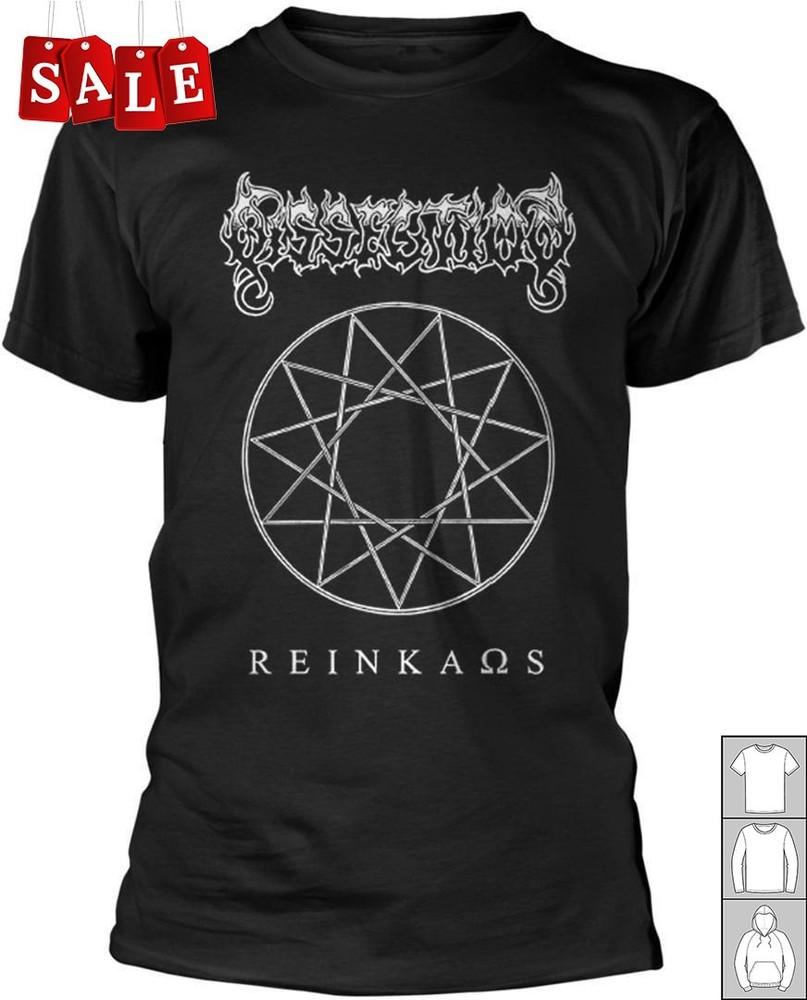 Новая группа Dissection Reinkaos Подарок для фанатов Унисекс S5XL Футболка BI308 Унисекс Футболка